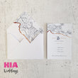 Load image into Gallery viewer, Pozivnice Za Vjenčanje - Dizajn 30 - Format A - Papir: Perla @HIA Weddings