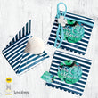 Load image into Gallery viewer, Dizajn No28 - Leaves&Stripes