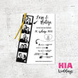Load image into Gallery viewer, Pozivnice Za Vjenčanje - Dizajn 44 - Format F - Papir: bijeli @HIA Weddings