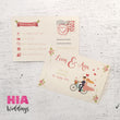 Load image into Gallery viewer, Pozivnice Za Vjenčanje - Dizajn 33 - Format A - Papir: Flora Avorio @HIA Weddings