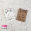 Load image into Gallery viewer, Zahvalnice Za Vjenčanje - Pokloni Za Goste - Konfeti - Konfete - Zahvalnice Sjemenke Cvijeća Dizajn No8 @HIAWeddings