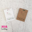 Load image into Gallery viewer, Zahvalnice Za Vjenčanje - Pokloni Za Goste - Konfeti - Konfete - Zahvalnice Sjemenke Cvijeća Dizajn No11 @HIAWeddings