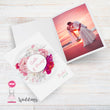 Load image into Gallery viewer, Zahvalnice Za Vjenčanje - Zahvalnice Za Umetanje Fotografije Za Vjenčanje - Pokloni Za Goste Na Vjenčanju - Dizajn Flowerish Lust @HIA Weddings