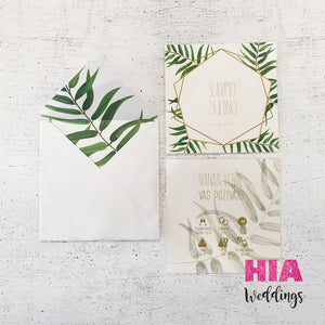Lovely Palm - Design No 310