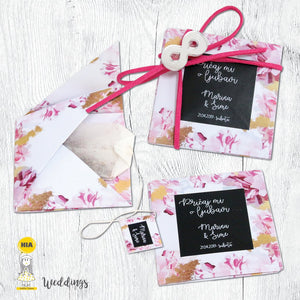 Dizajn No34 -  Gold&Flowers