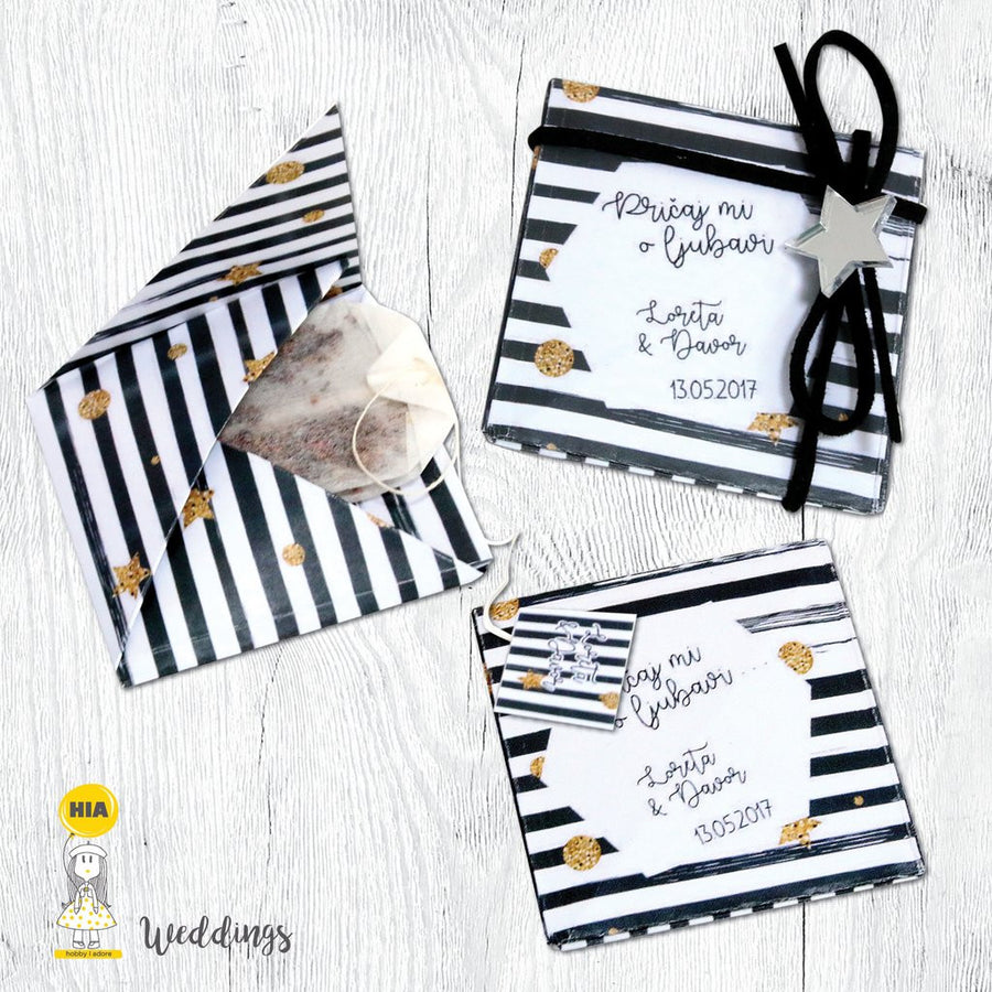 Dizajn No33 - Gold&Stripes
