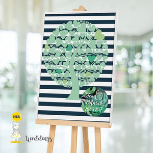 Dizajn No 30 - Leaves&Stripes
