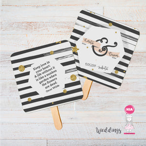 Dizajn No33 - Gold&Stripes