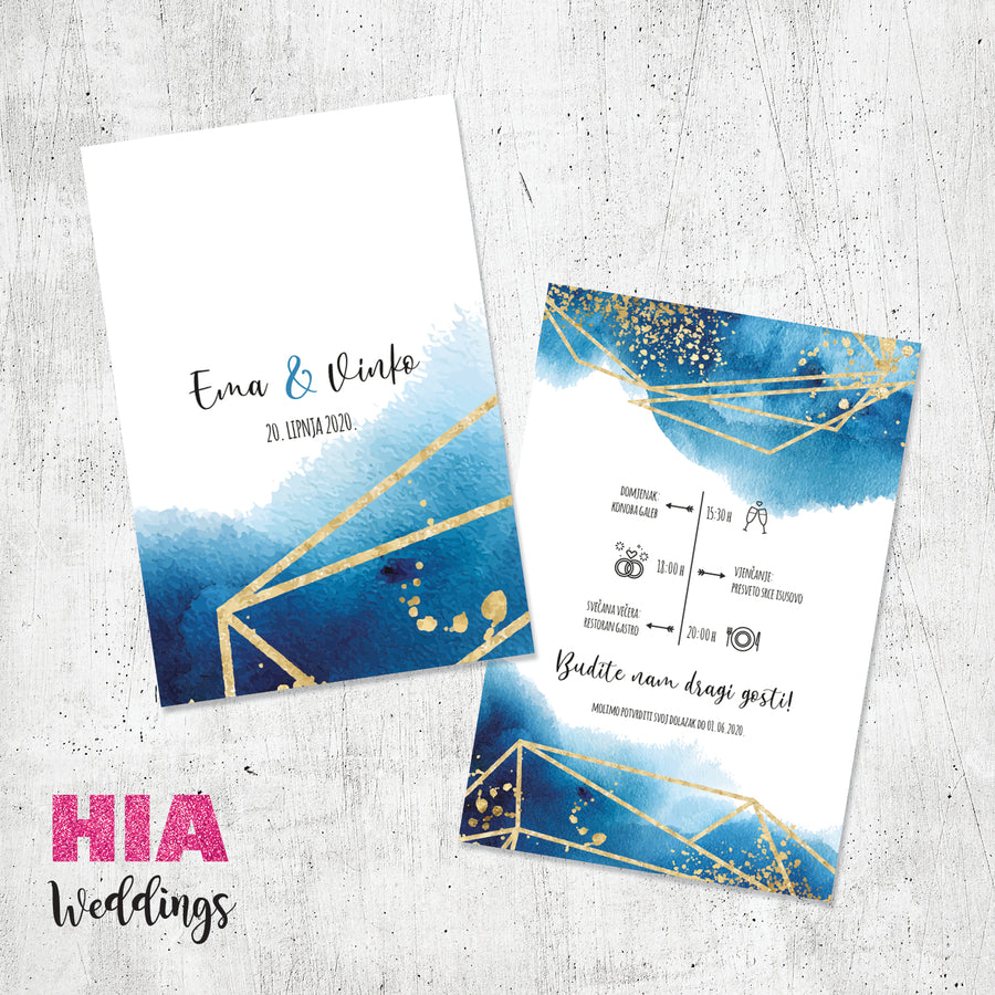 Deep Blue - Design No 178