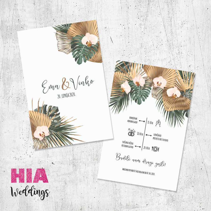 Palm Bouquet - Design No 177
