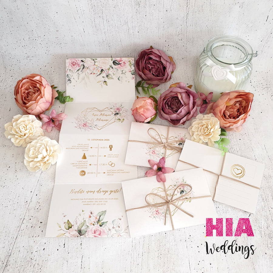 Romantic Flowers - Design No 115