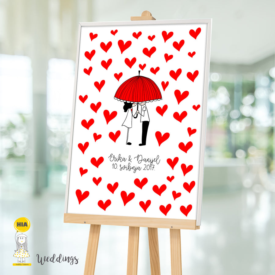 Dizajn No19 -  Red Umbrella