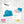 Load image into Gallery viewer, Turquoise Watercolor - Design No 107
