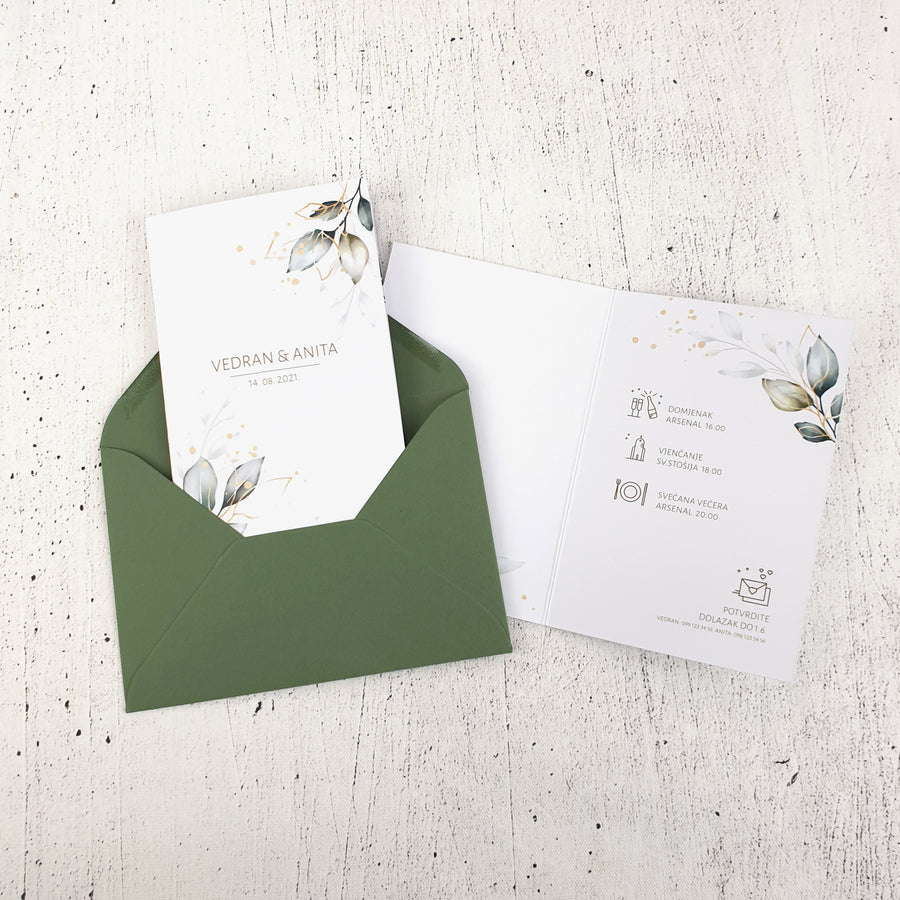 Goldish Green - Design No 111