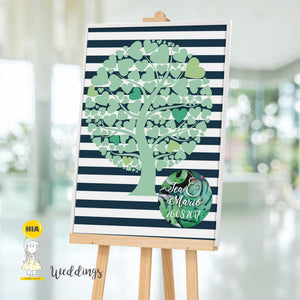 Dizajn No28 -  Leaves&Stripes