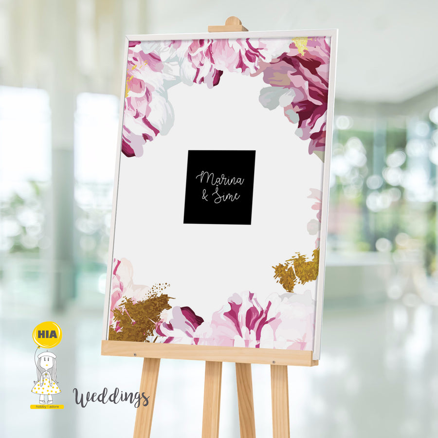 Dizajn No29 - Gold&Flowers