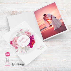 Zahvalnice Za Vjenčanje - Zahvalnice Za Umetanje Fotografije Za Vjenčanje - Pokloni Za Goste Na Vjenčanju - Dizajn Flowerish Lust @HIA Weddings